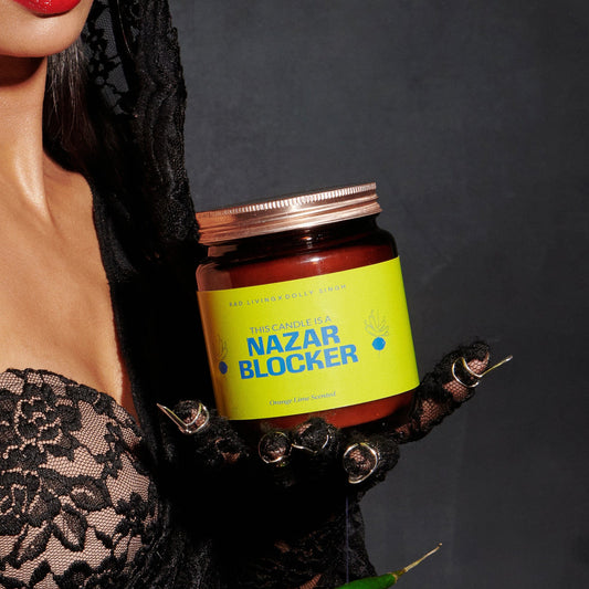 Nazar Blocker - Orange Lime Scented Candle