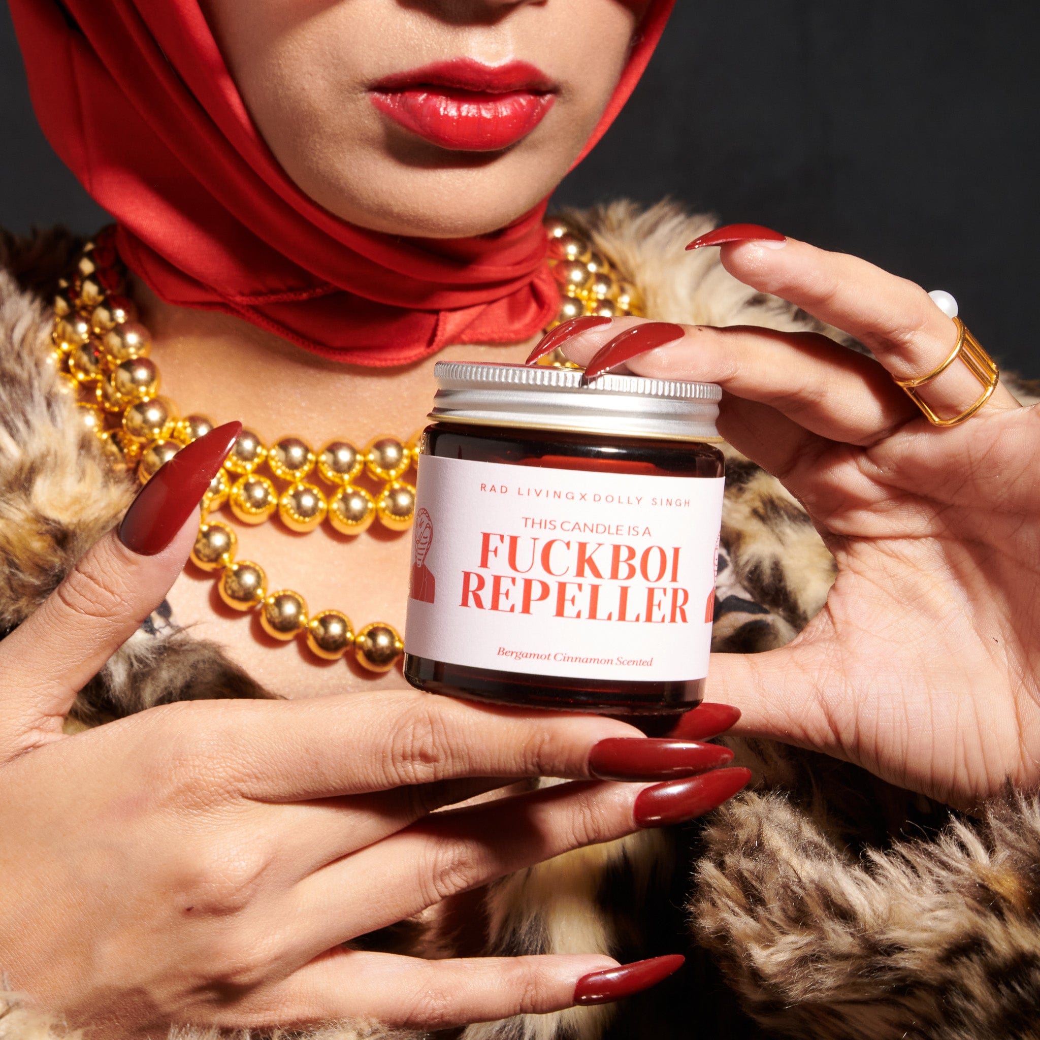 Fuckboi Repeller - Bergamot Cinnamon Scented Candle