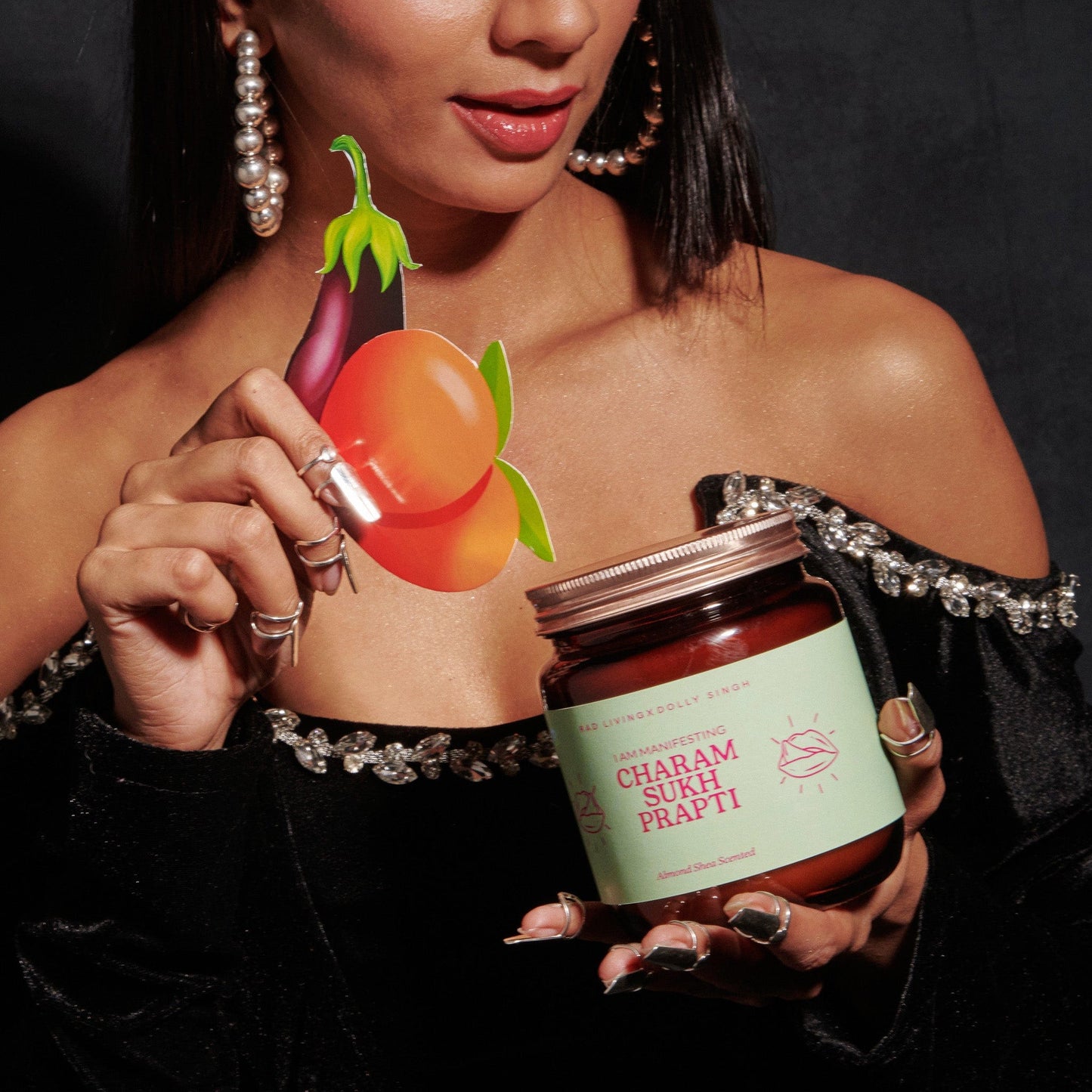 Charam Sukh Praapti - Almond Shea Scented Candle