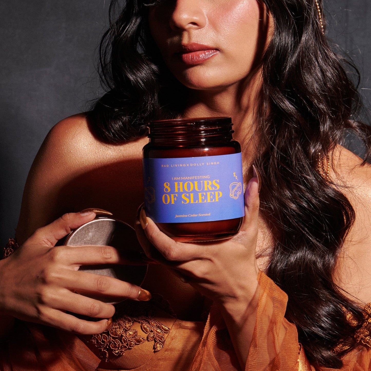 8 Hours Of Sleep - Jasmine Cedar Scented Candle