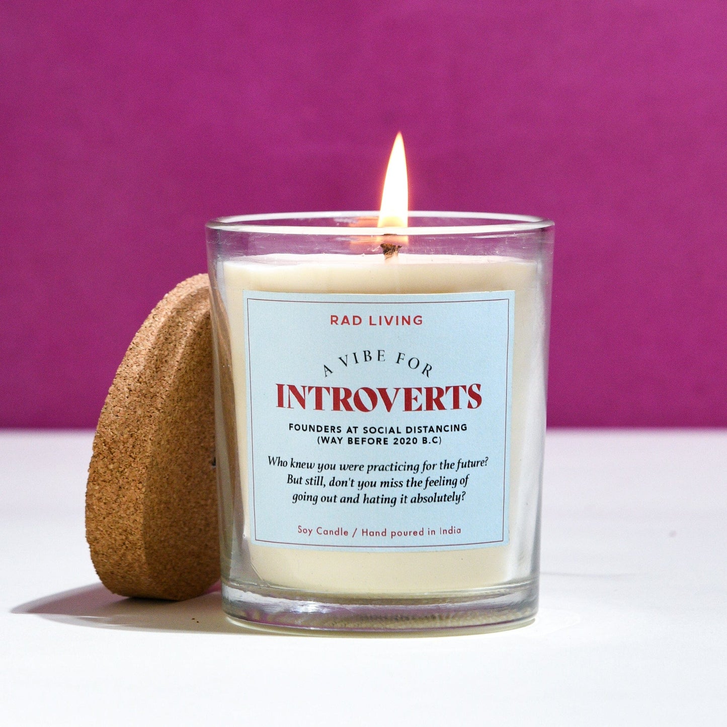 Introverts - Cinnamon Mocha Scented Candle