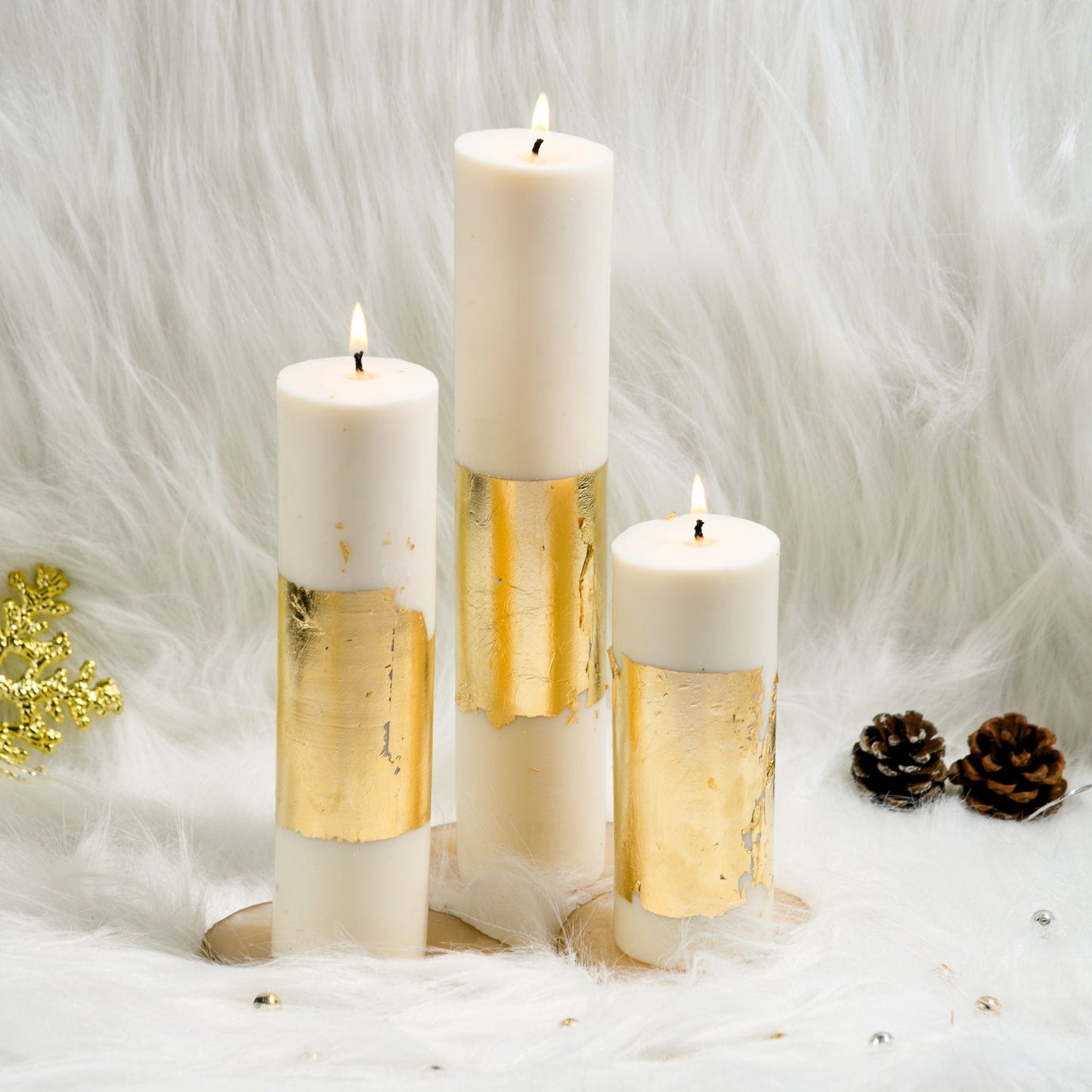 Set of 3 - Peace Candles