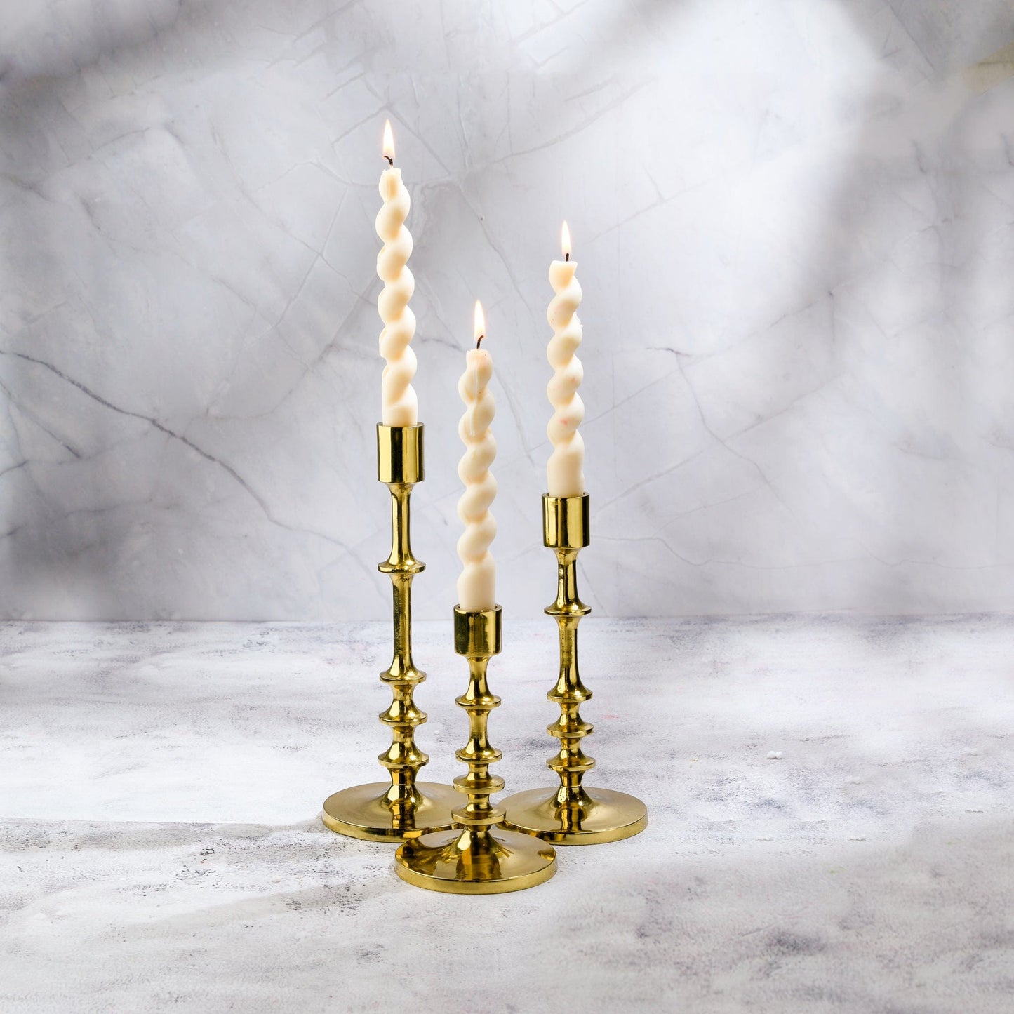 Radiance Set of 3 Candle Stands