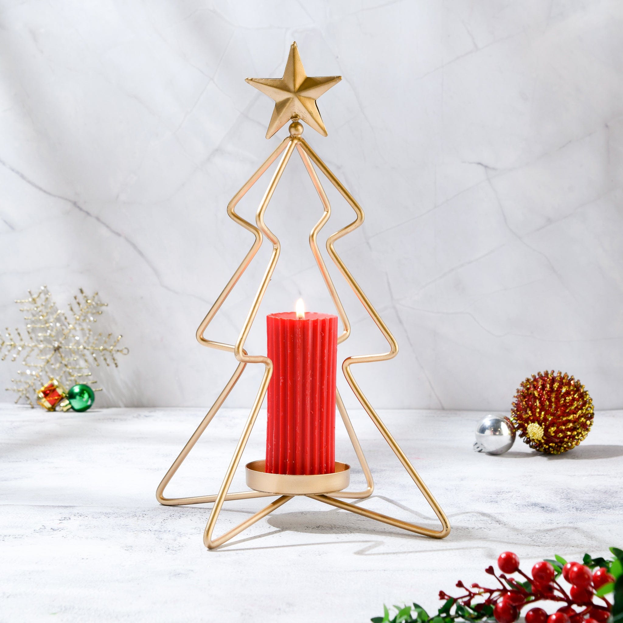 Christmas Tree Candle Stands