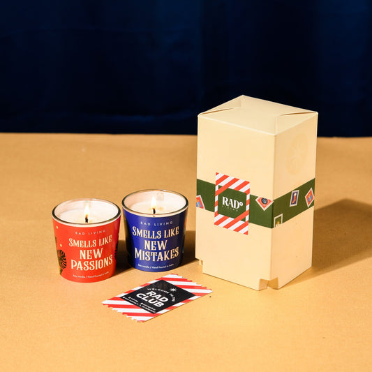 One Day At A Time - Set of 2 Scented Votive Candles