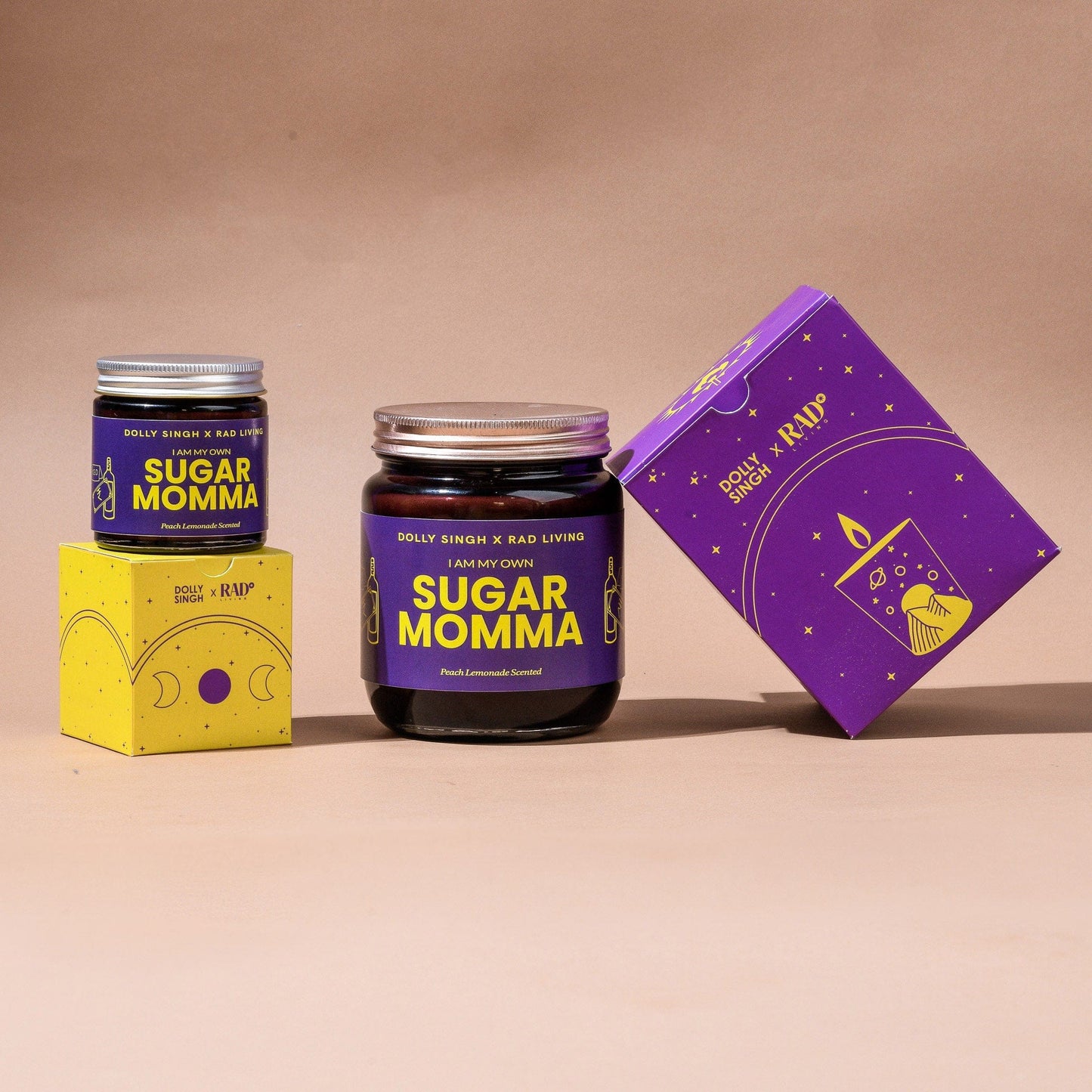 Sugar Momma - Peach Lemonade Scented Candle