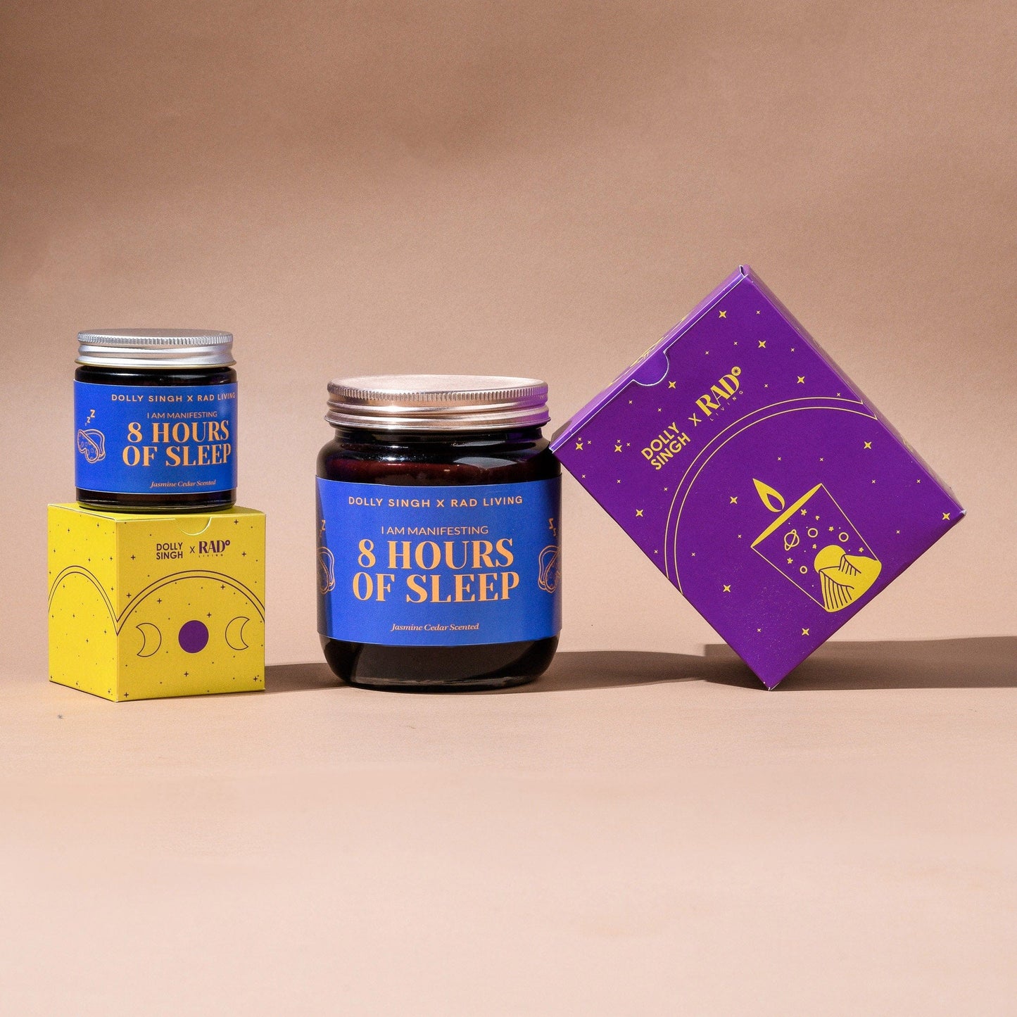 8 Hours Of Sleep - Jasmine Cedar Scented Candle