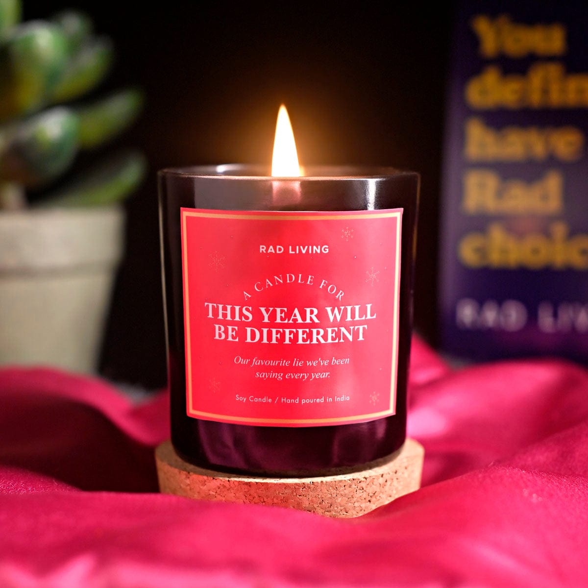This Year Will Be Different - Saltwater Sea musk Scented Candle
