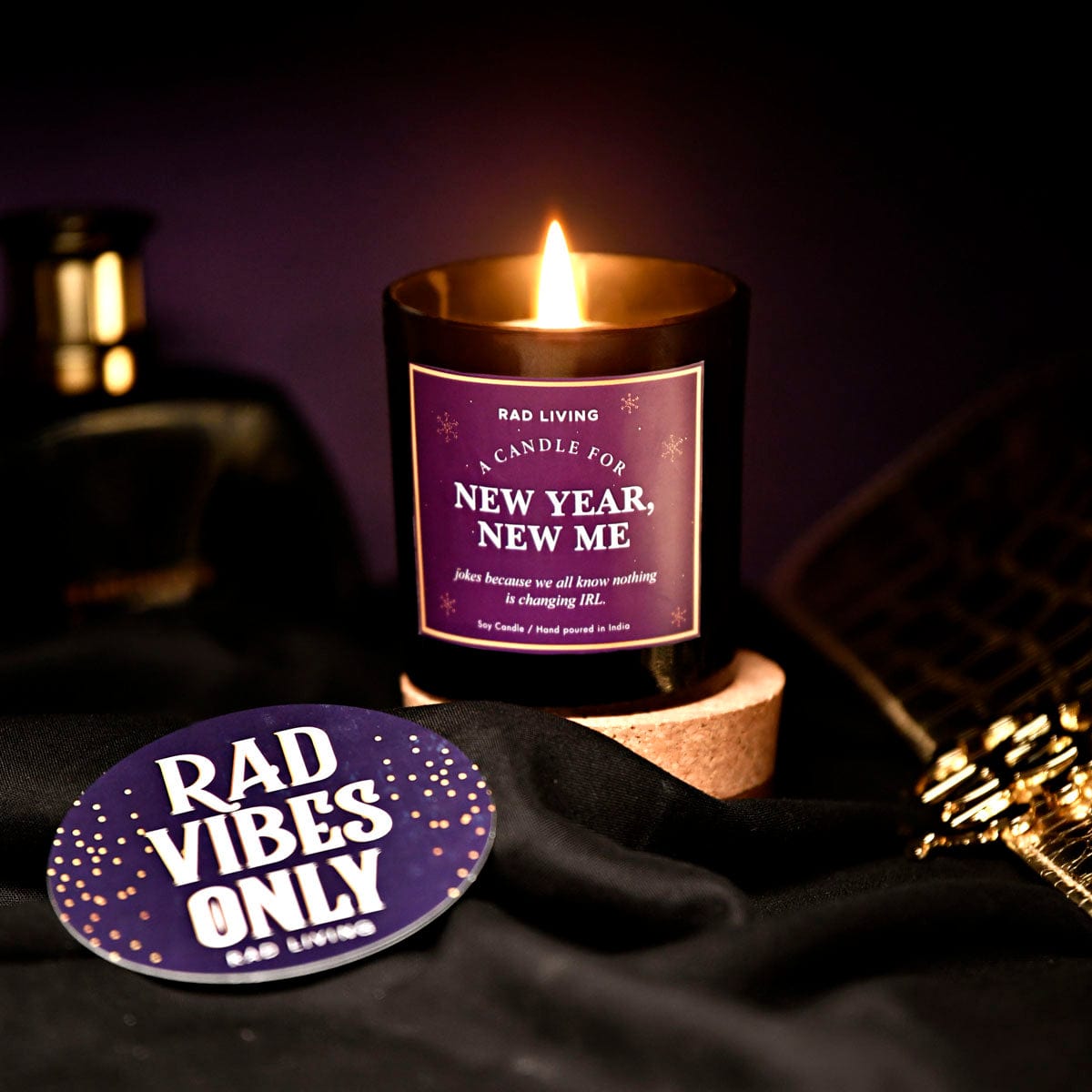 New Year, New Me - Sweet Plum Wine Scented Candle