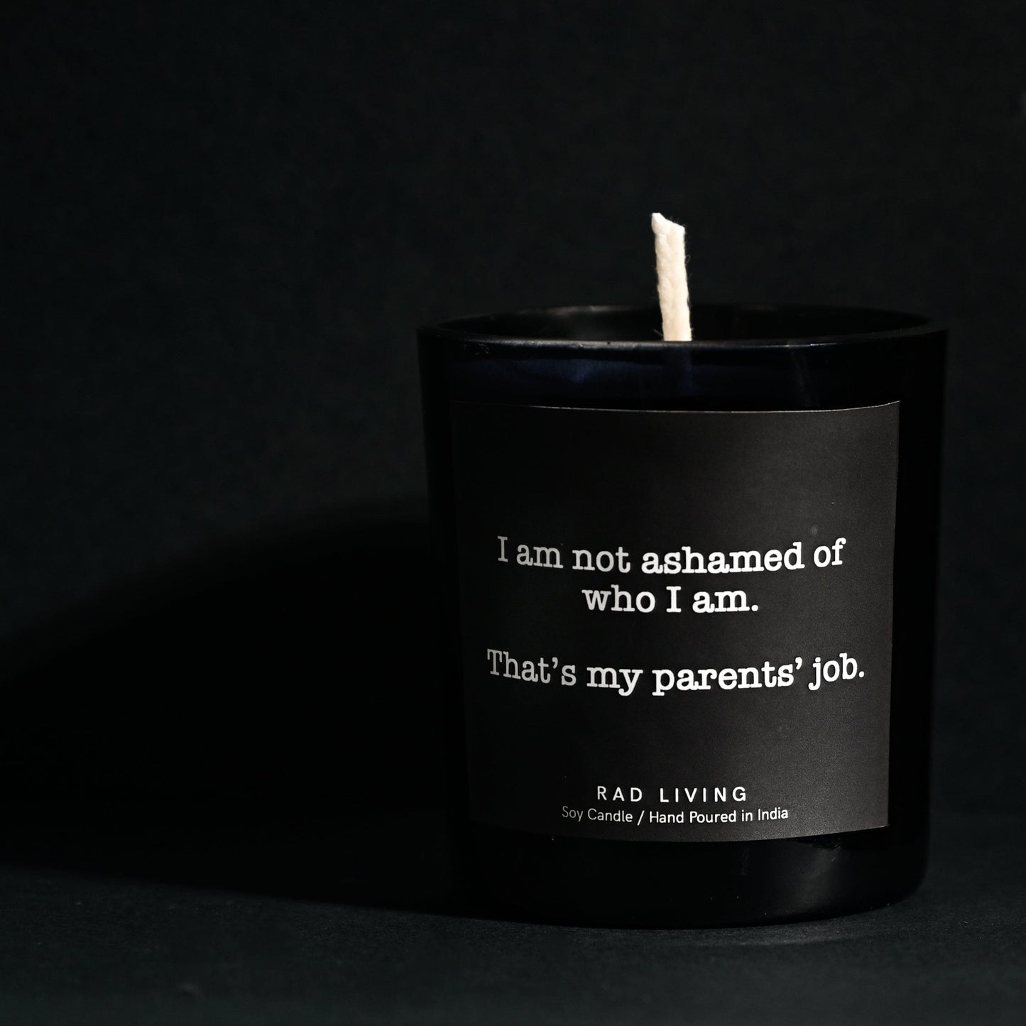 FLY #10 - Sandalwood & Bergamot Scented Candle