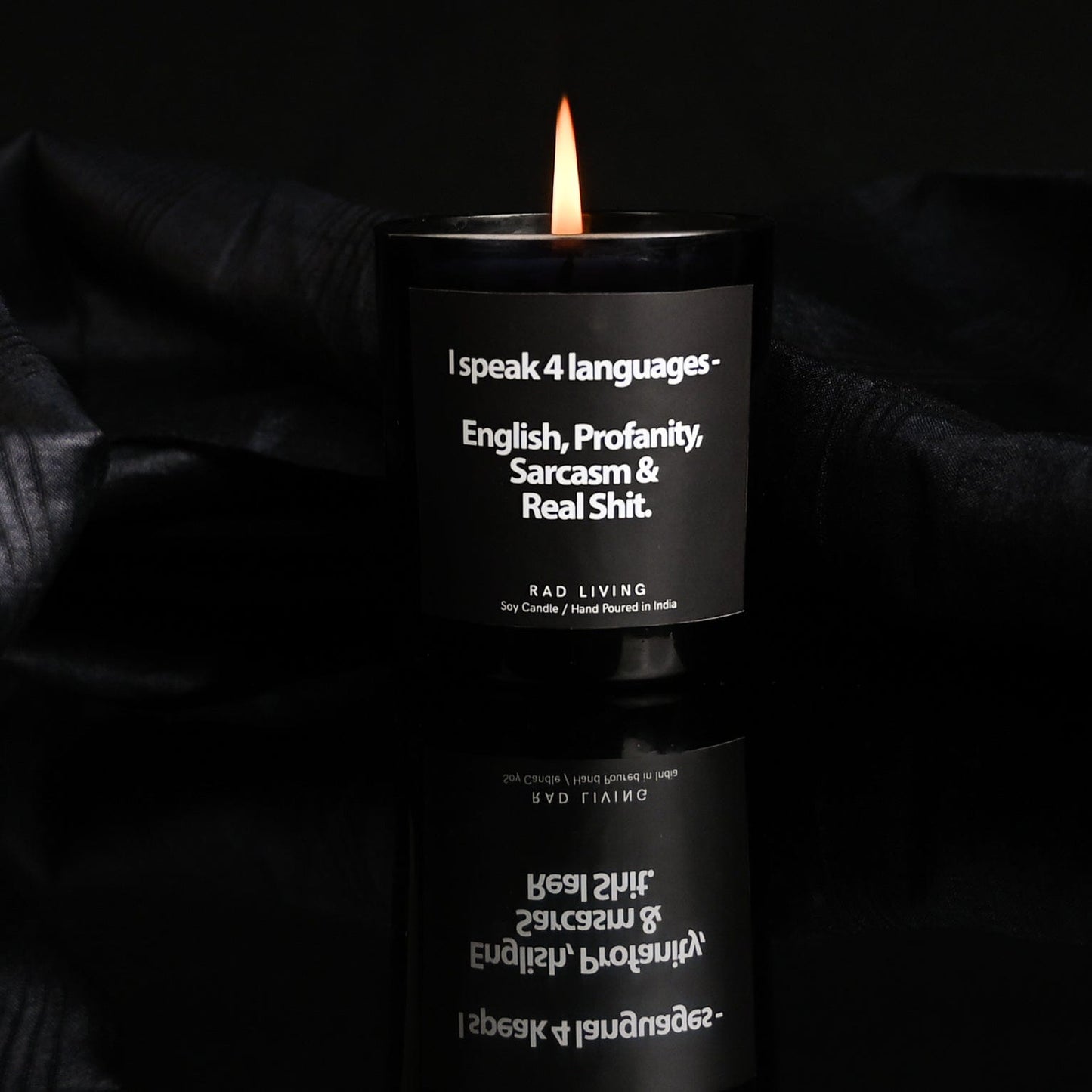 FLY #7 - British Tea Rose Scented Candle