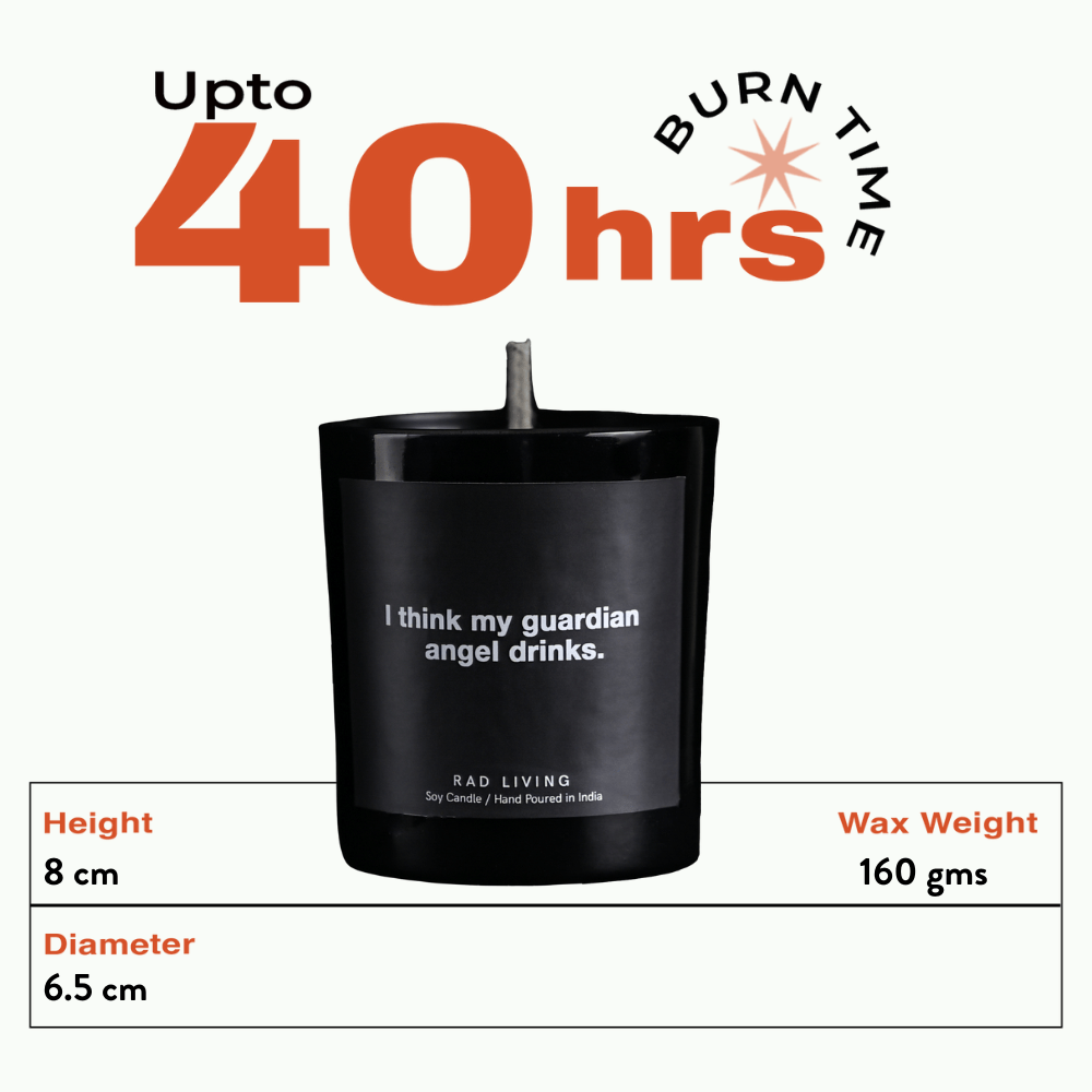 FLY #4 - Sparkling Mandarin Scented Candle