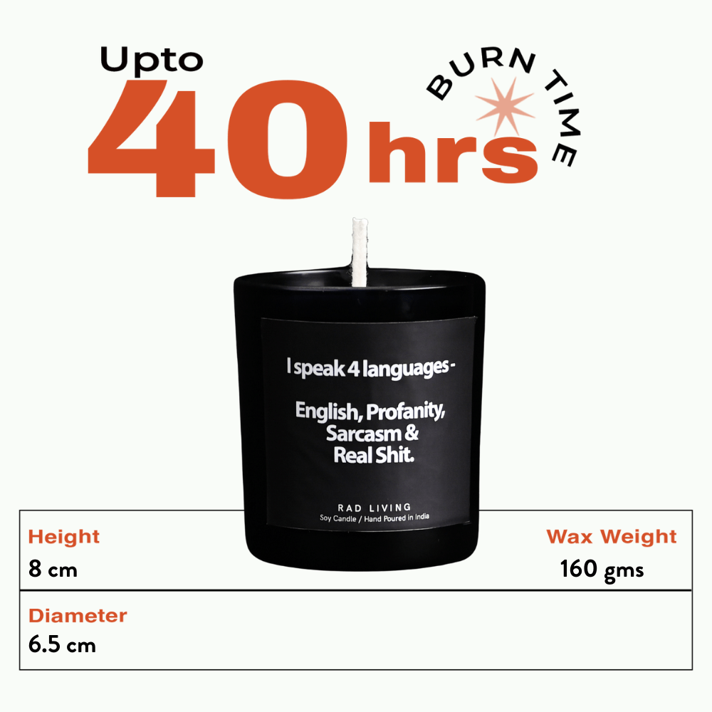 FLY #7 - British Tea Rose Scented Candle