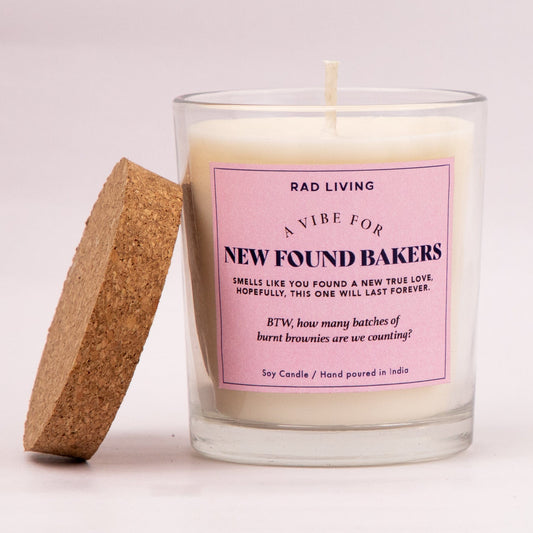 New Found Bakers - Vanilla Cake Scented Candle