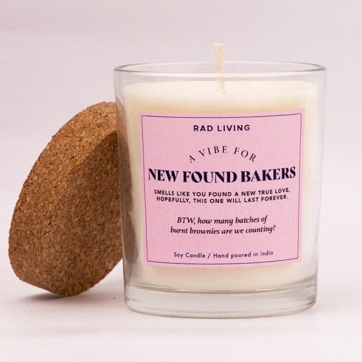 New Found Bakers - Vanilla Cake Scented Candle