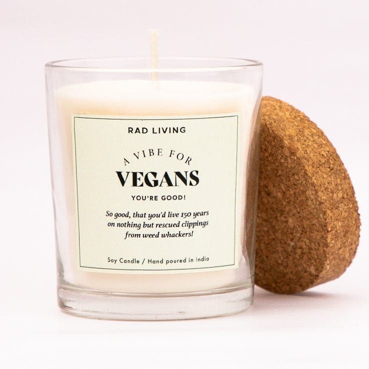 Vegans - Cucumber Lemonade Scented Candle