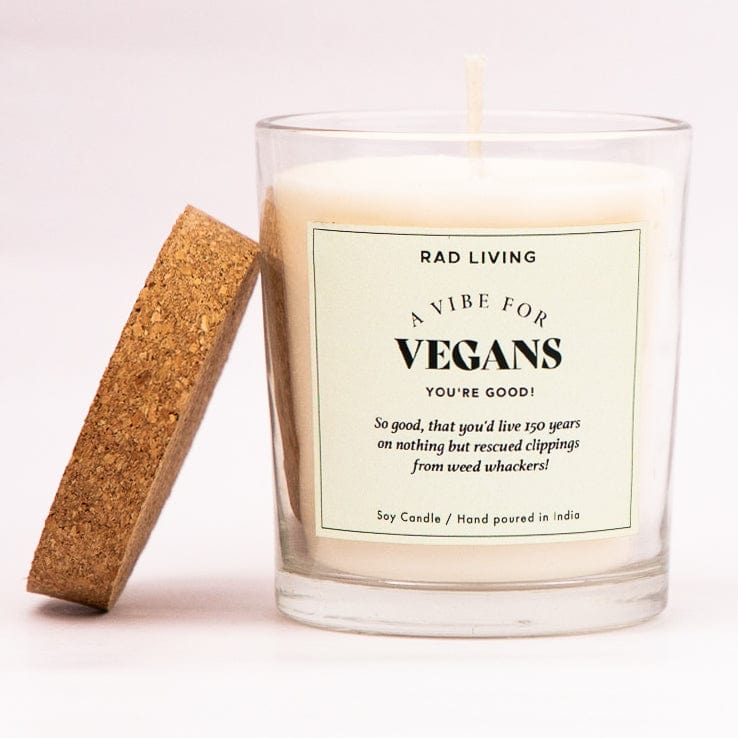 Vegans - Cucumber Lemonade Scented Candle