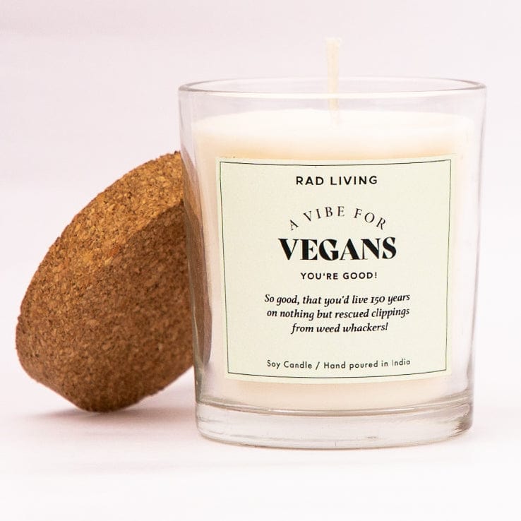 Vegans - Cucumber Lemonade Scented Candle