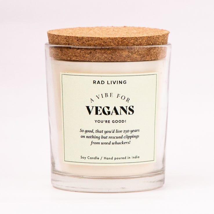 Vegans - Cucumber Lemonade Scented Candle