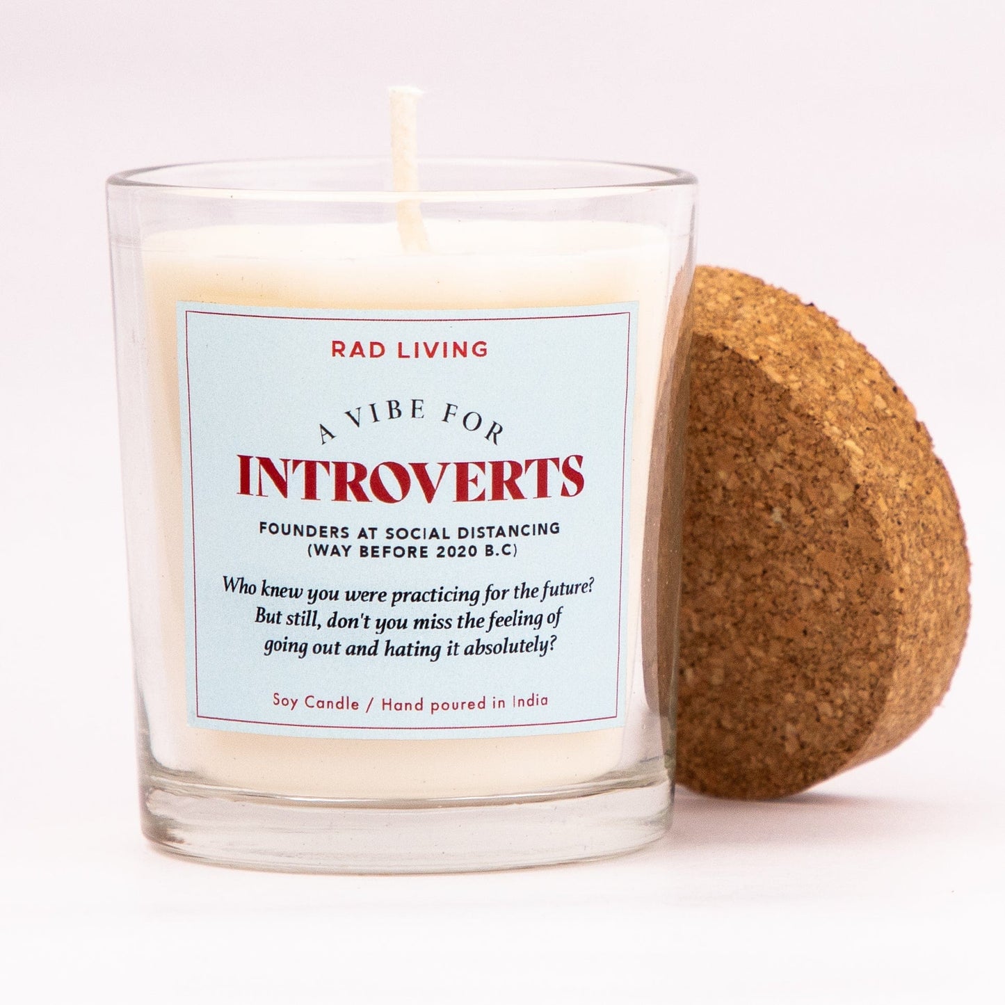 Introverts - Cinnamon Mocha Scented Candle