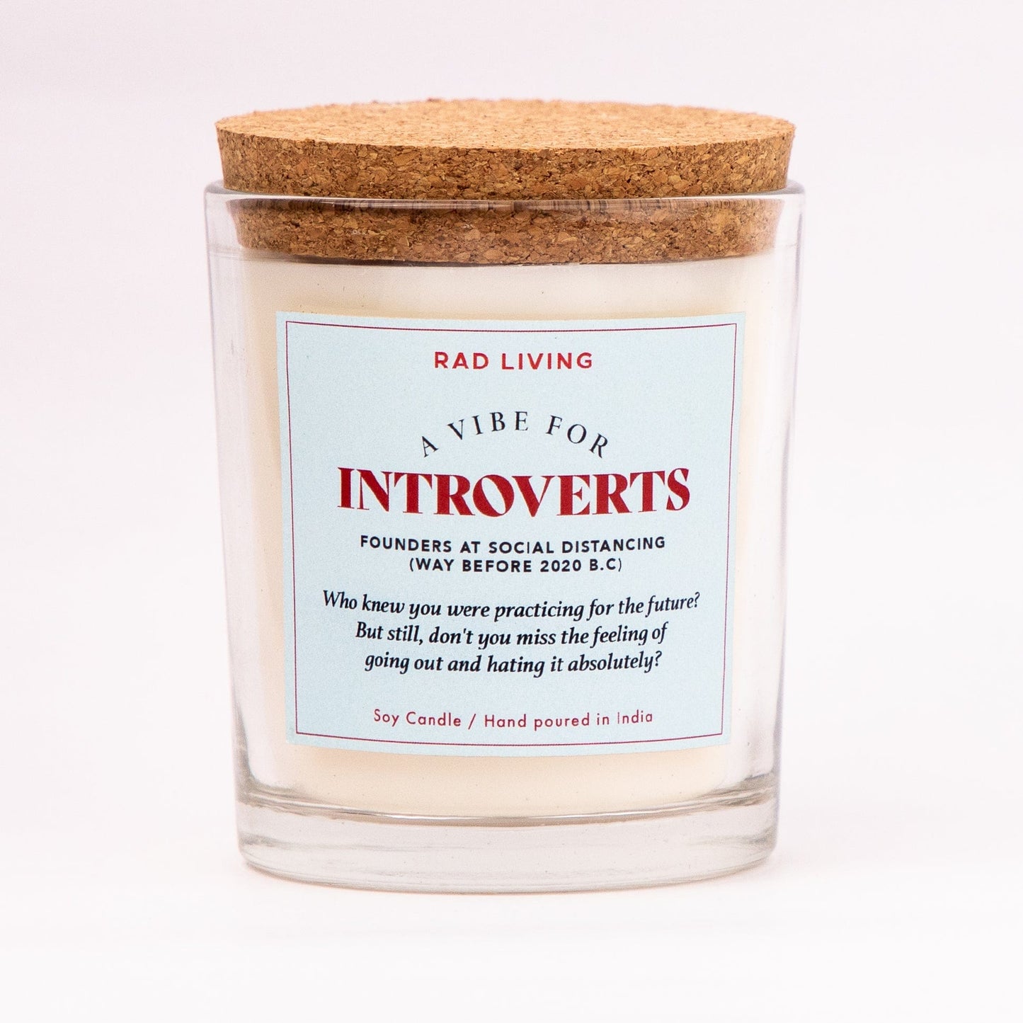 Introverts - Cinnamon Mocha Scented Candle