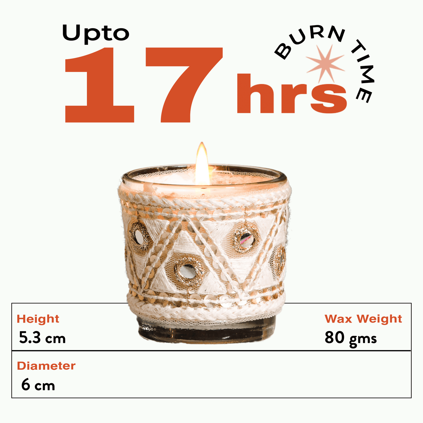Ibaadat - Set of 4 Scented Votive Candles