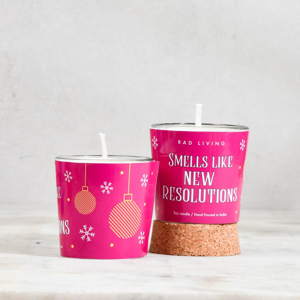 One Day At A Time - Set of 4 Scented Votive Candles