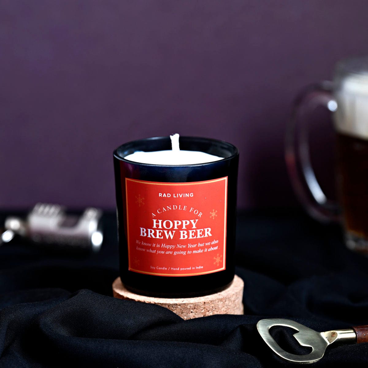 Hoppy Brew Beer - Beachwood Scented Candle