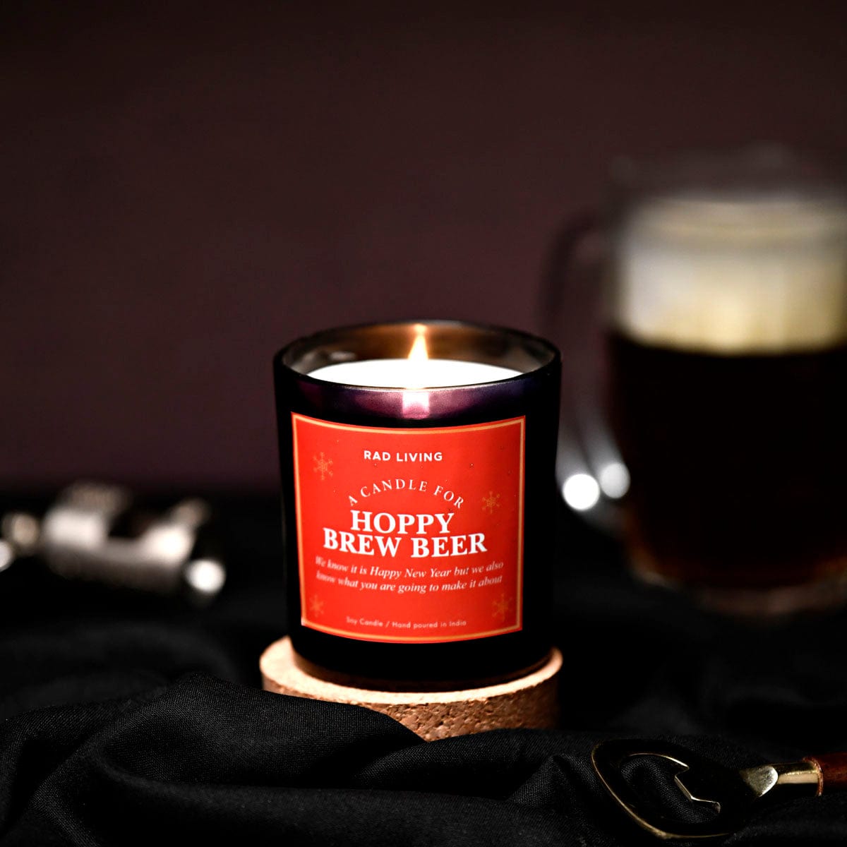 Hoppy Brew Beer - Beachwood Scented Candle