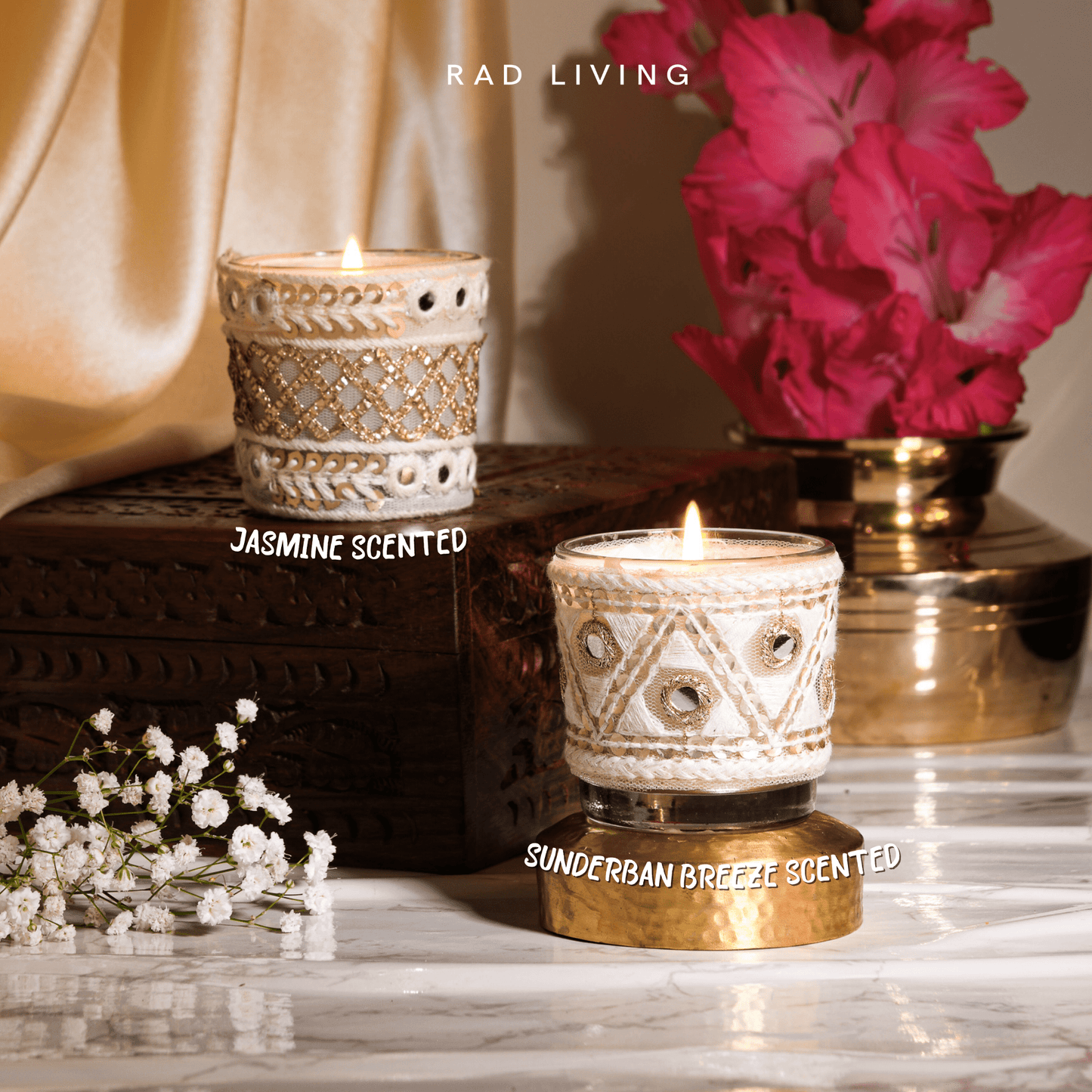 Ibaadat - Set of 4 Scented Votive Candles