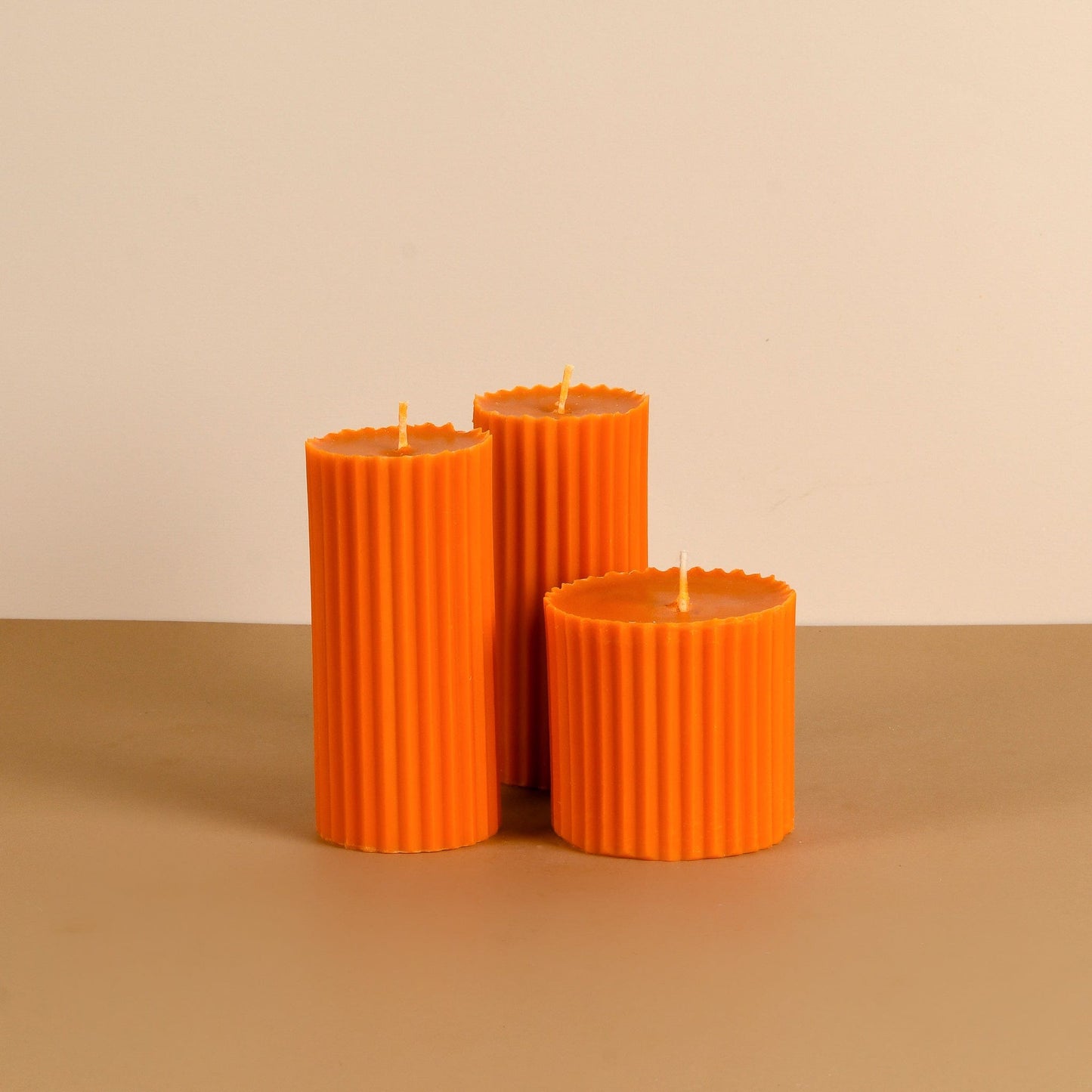 Combo of 2 'Belief' & 1 'Faith' Scented Candles - Vanilla Sunshine Scented