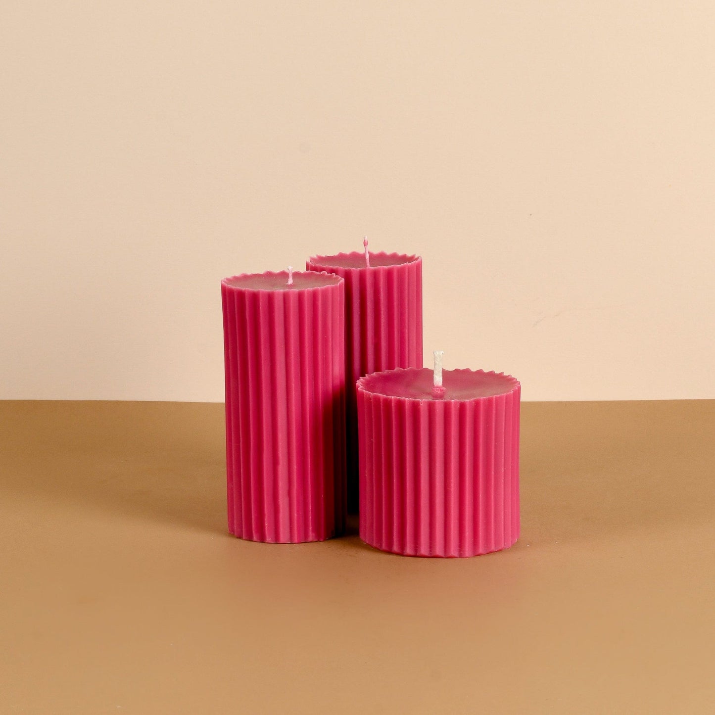 Combo of 2 'Belief' & 1 'Faith' Scented Candles - Vanilla Sunshine Scented