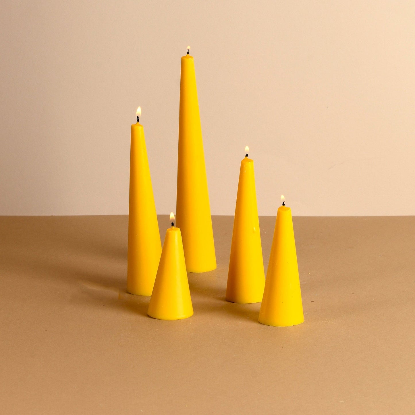 Sunshine Set of 5 Scented Candles - 13 Colour and Fragrance Options