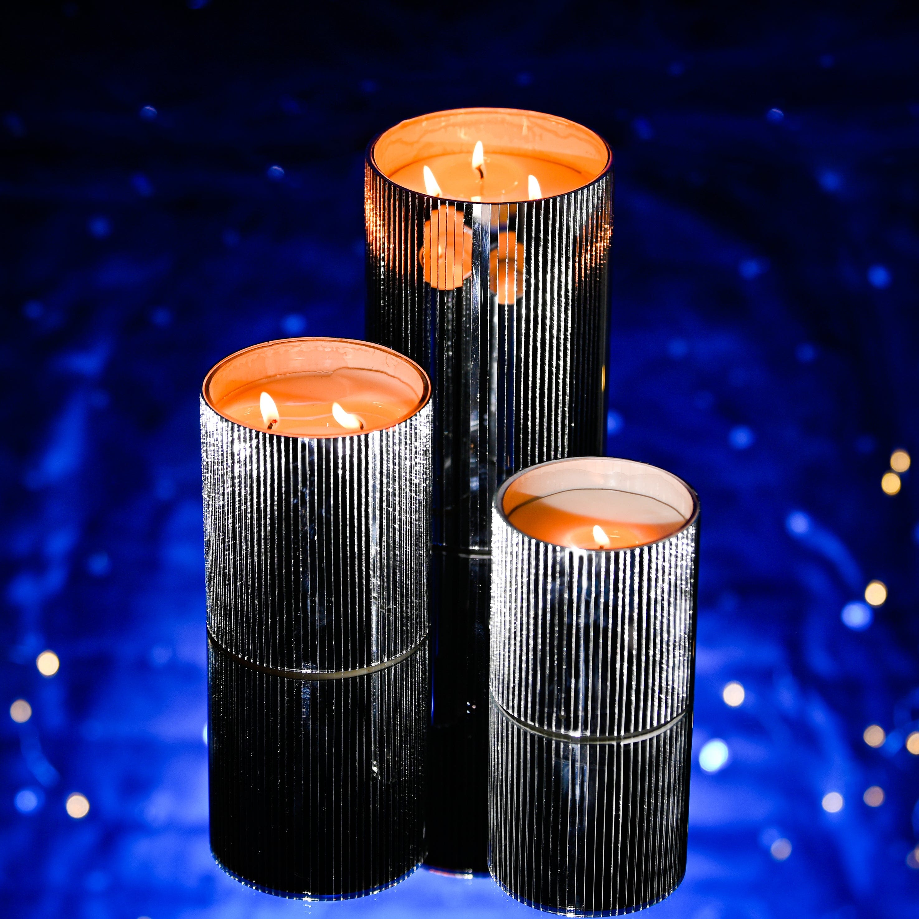 Chandni- Gift set of 3 Scented Soy Wax Candles