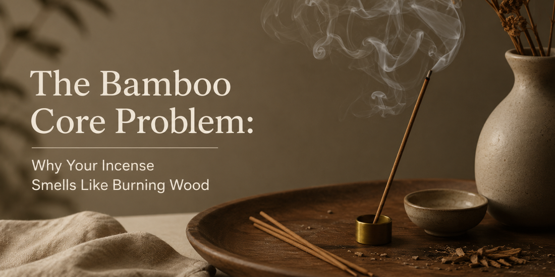The Bamboo Core Problem: Why Your Incense Smells Like Burning Wood