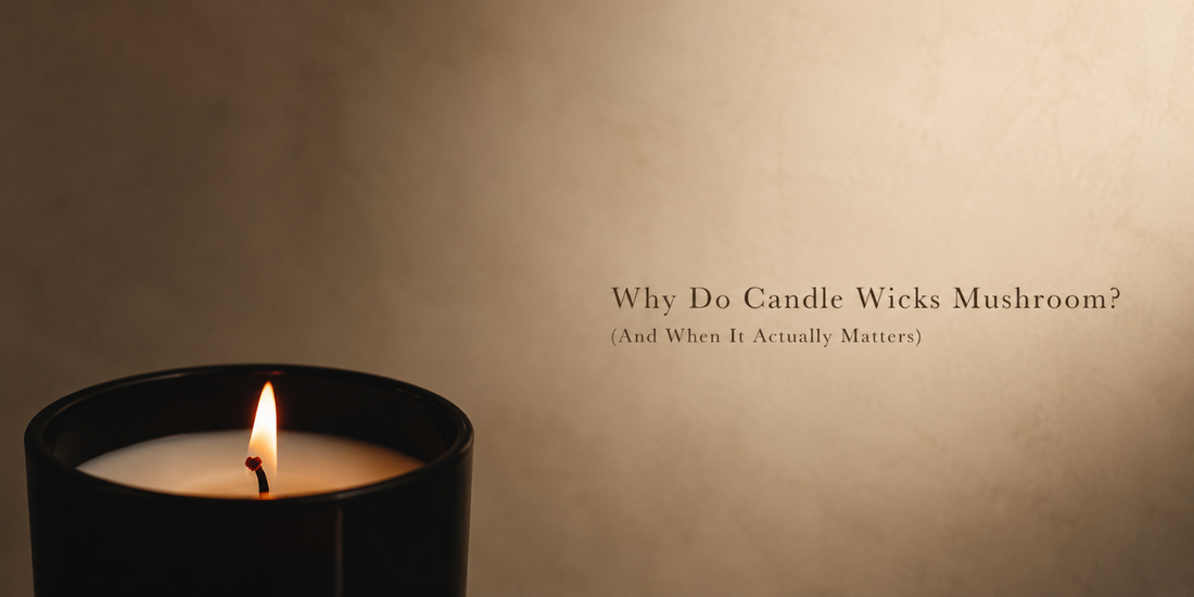 Why Do Candle Wicks Mushroom? (And When It Actually Matters)