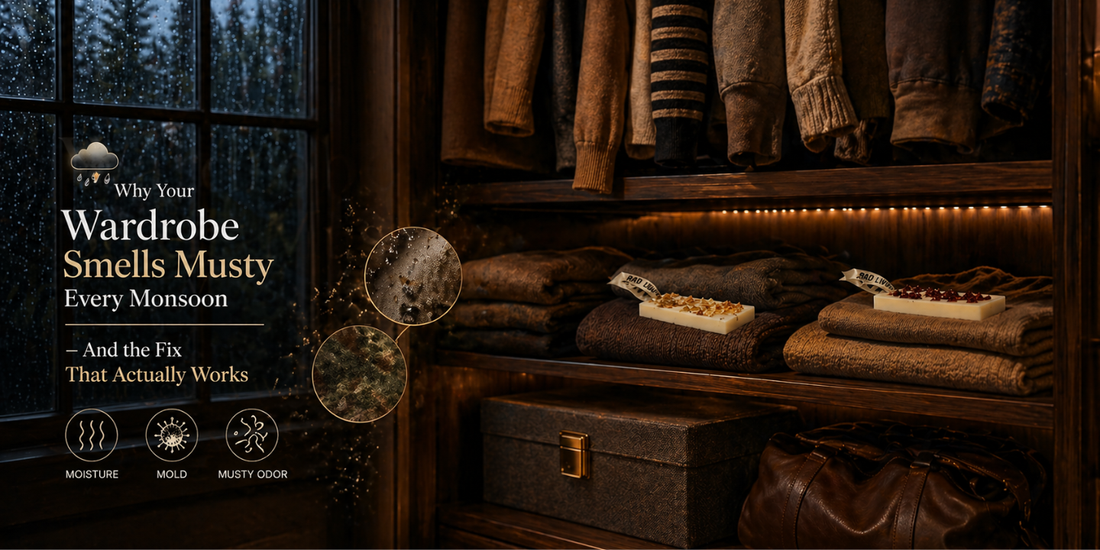 Why Your Wardrobe Smells Musty Every Monsoon - And the Fix That Actually Works