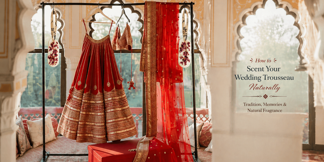 How to Scent Your Wedding Trousseau Naturally