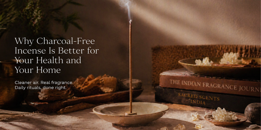 Why Charcoal-Free Incense Is Better for Your Health and Your Home