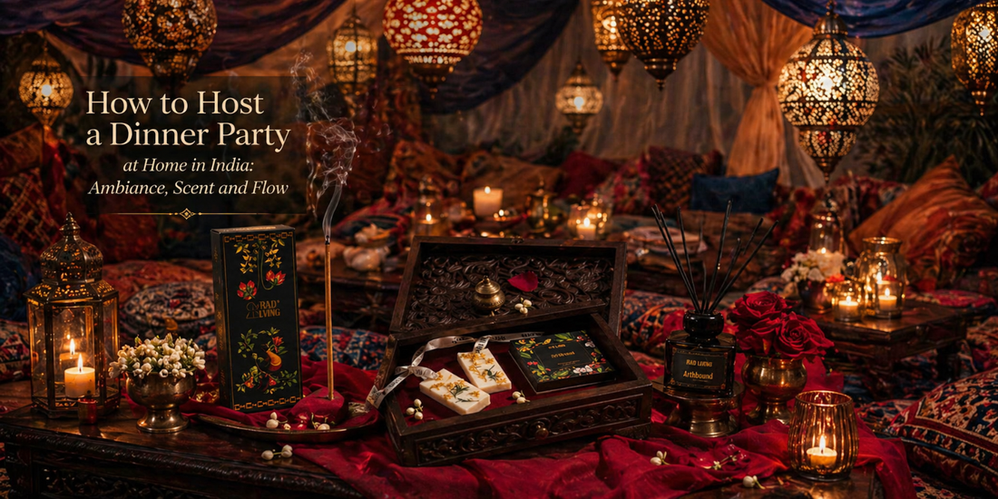 How to Host a Dinner Party at Home in India: Ambiance, Scent and Flow