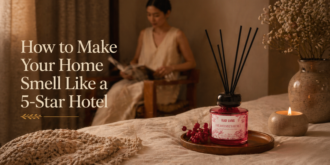 How to Make Your Home Smell Like a 5-Star Hotel