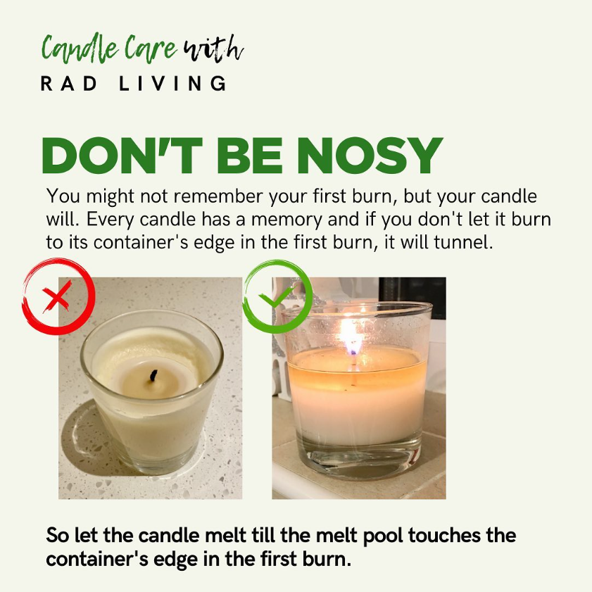 Candle Care Chronicles: Defeat Tunneling with the Aluminum Foil Secret