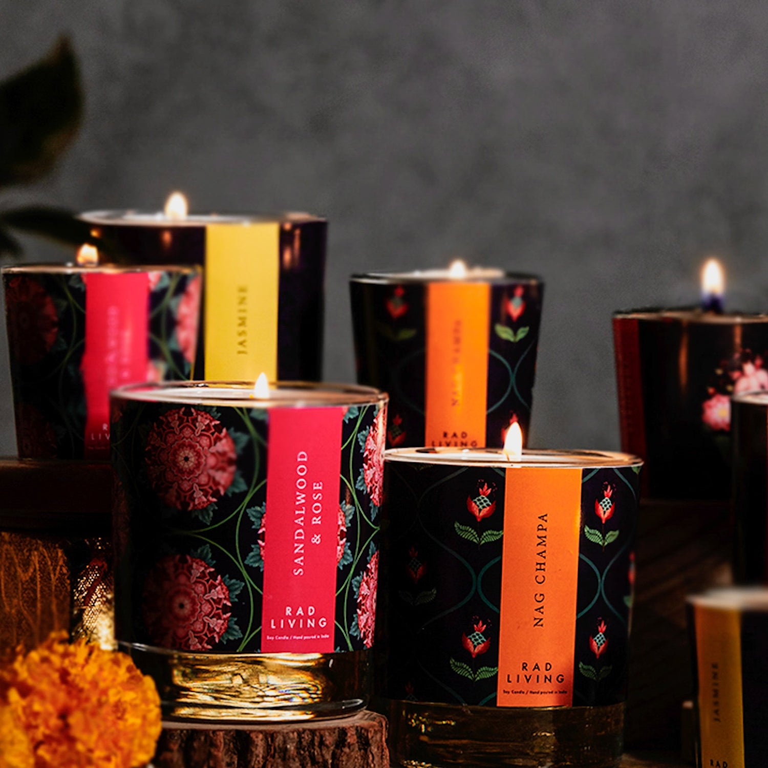 <center> Manokamna - Diwali Collection - Rad Living