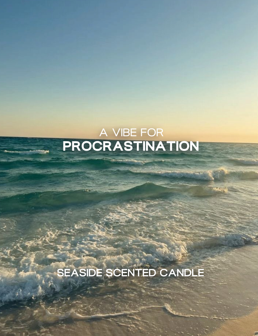 Procrastination - Seaside Scented Candle