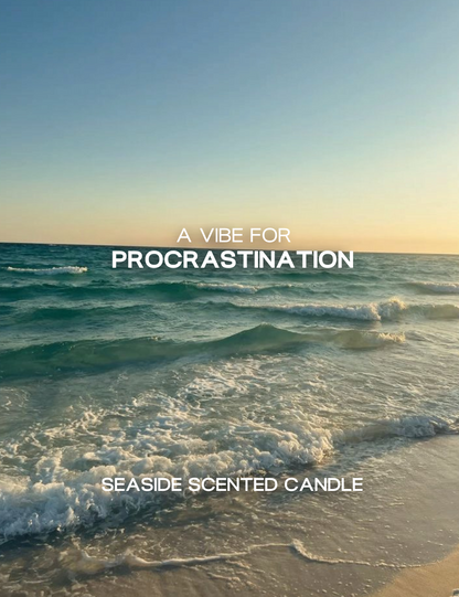 Procrastination - Seaside Scented Candle