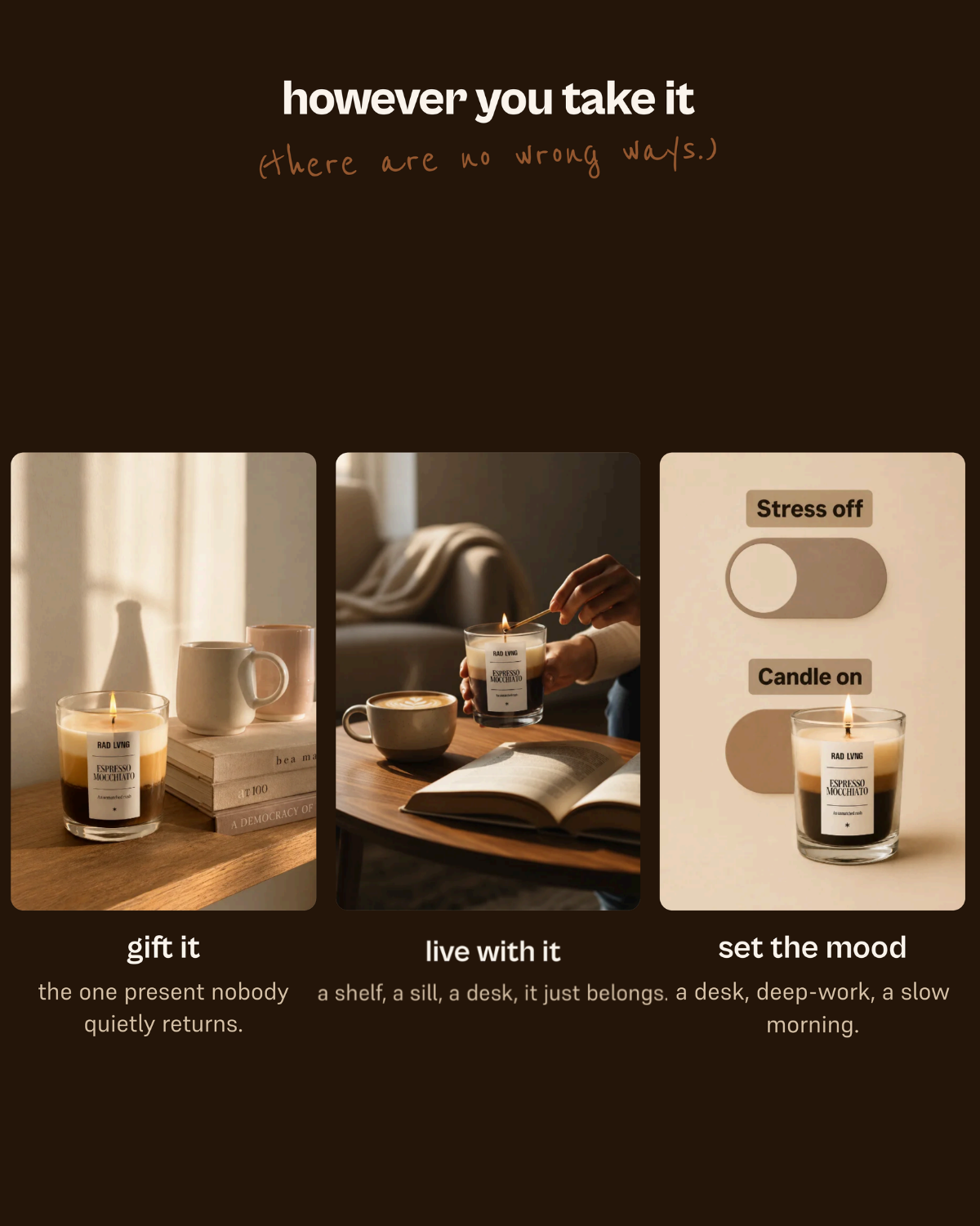 Espresso Mocchiato - Scented Candle