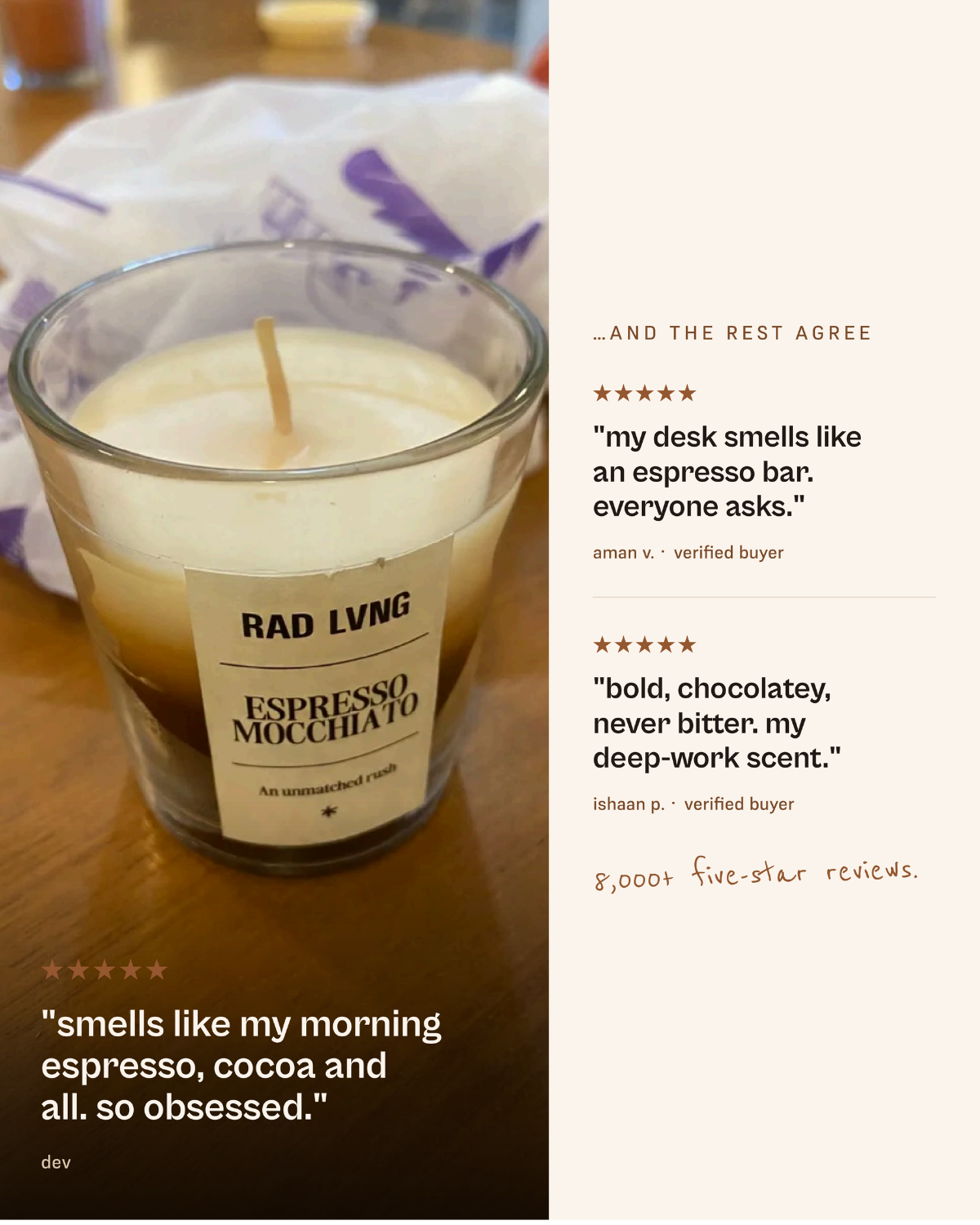 Espresso Mocchiato - Scented Candle