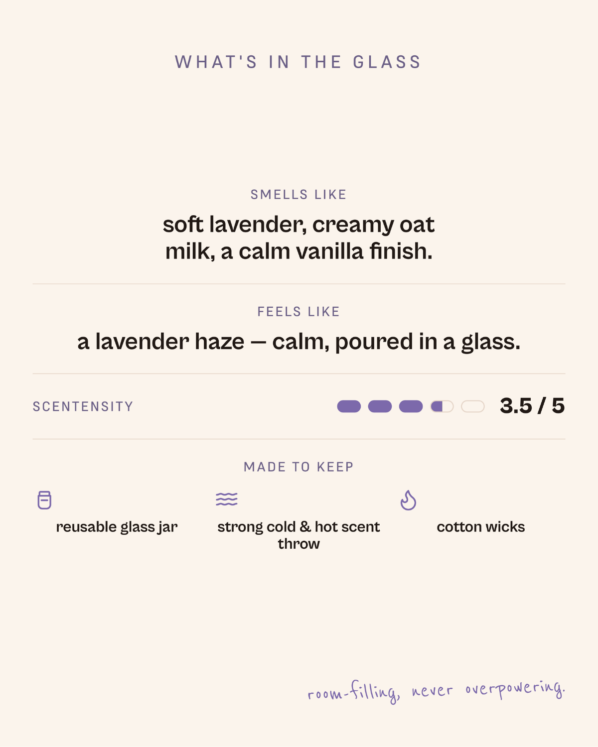 Oat Milk Lavender Latte - Grande