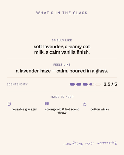 Oat Milk Lavender Latte - Grande