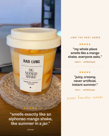 OG Mango Shake Candle - Mango Scented